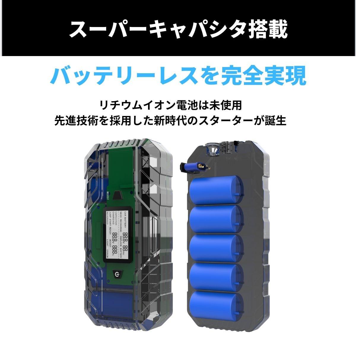 LUFT(ルフト) スーパーキャパシタ搭載 ジャンプスターター 12V専用」の