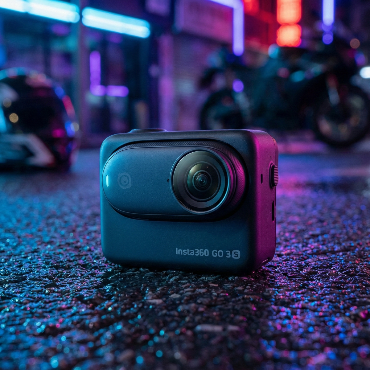 Insta360 GO 3S アクションカメラ 64GB ミッドナイトブラック」の 